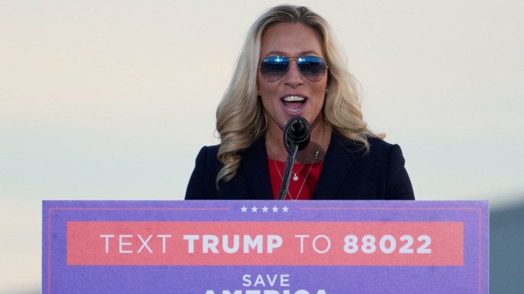 Former Donald Trump Ally Marjorie Taylor Greene Issues a Warning Over Midterms