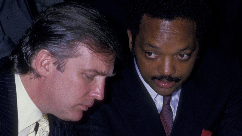 Donald Trump's Tribute to Jesse Jackson Includes Attack on Democrats