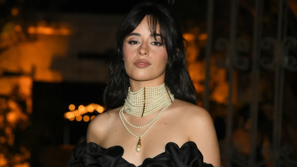 Camila Cabello Elevates Bikini With See-Through Minidress & Miu Miu Top