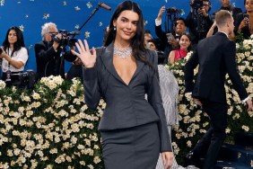 Kendall Jenner’s Crop Top Is Held by a Button for Vogue France