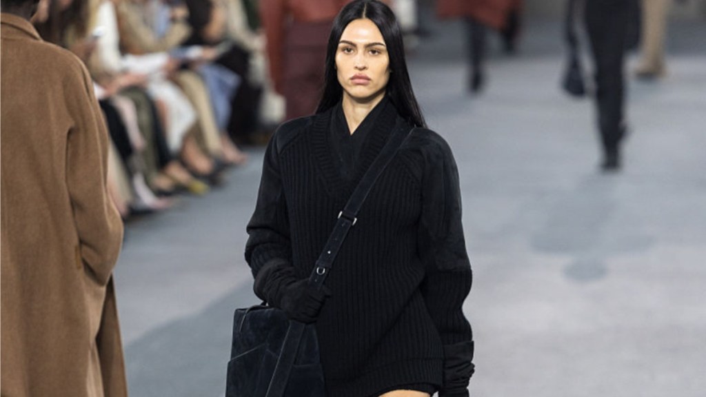 Amelia Gray's Massive Max Mara Bag Is Bigger Than Her Micro Shorts