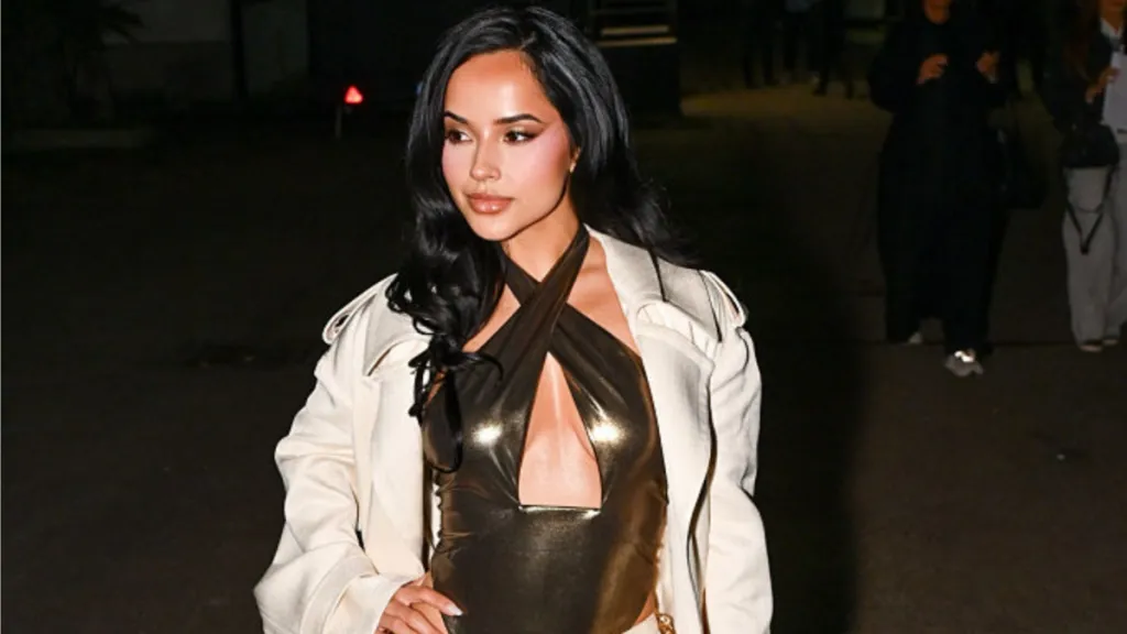 Becky G's Bodysuit Has an Unmissable Cutout at Milan Fashion Week