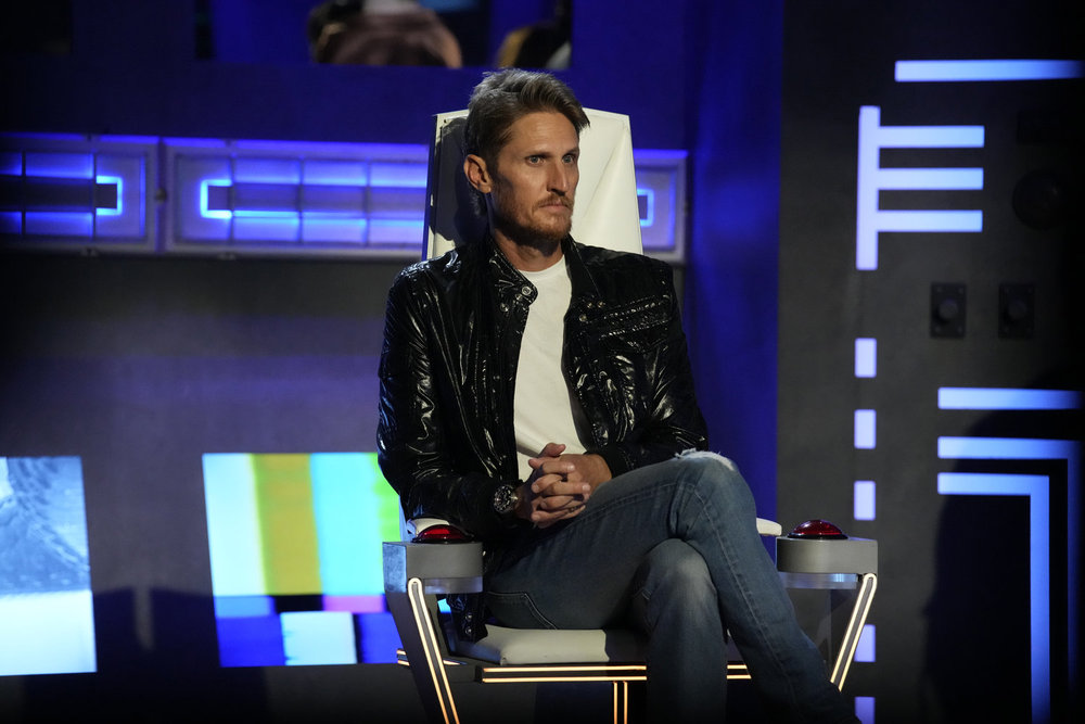 Tyson Apostol as the Supervillain on House of Villains Season 3