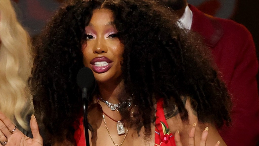SZA Brings Mini Shorts Style After Grammy Victory