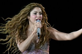 Shakira Owns the Night in Sheer Look at LMYNL Tour Stop