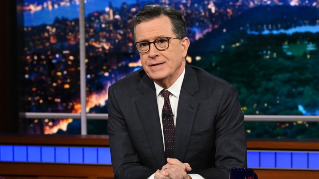 Stephen Colbert Makes a Decision About James Talrico Interview