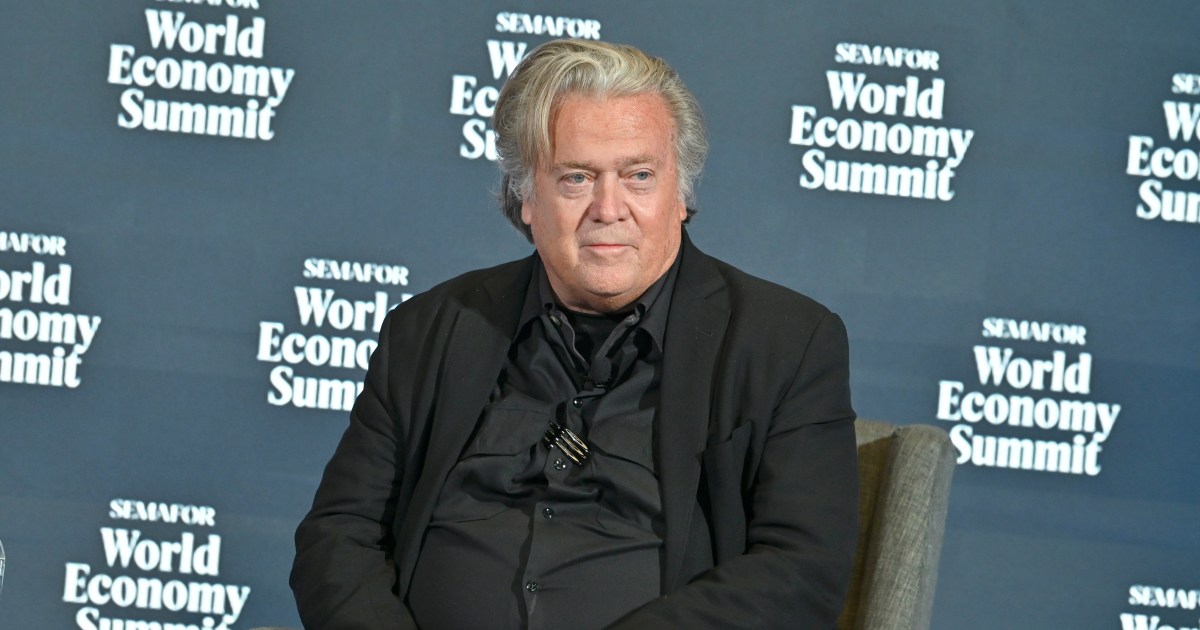 Steve Bannon Gives His Excuses for Jeffrey Epstein Texts