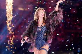 Taylor Swift Stuns in Bedazzled Cutout Bodysuit for 'Opalite' Vinyl Single
