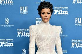 Teyana Taylor Brings High-Glam in a Sheer Gown at SBIFF