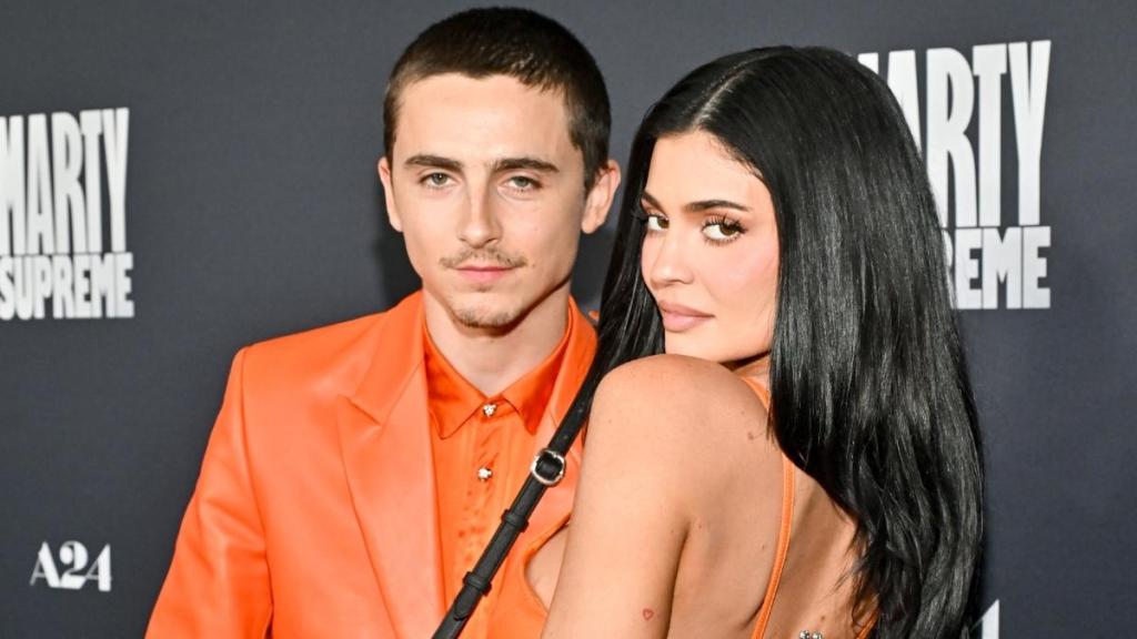 Timothée Chalamet and Kylie Jenner