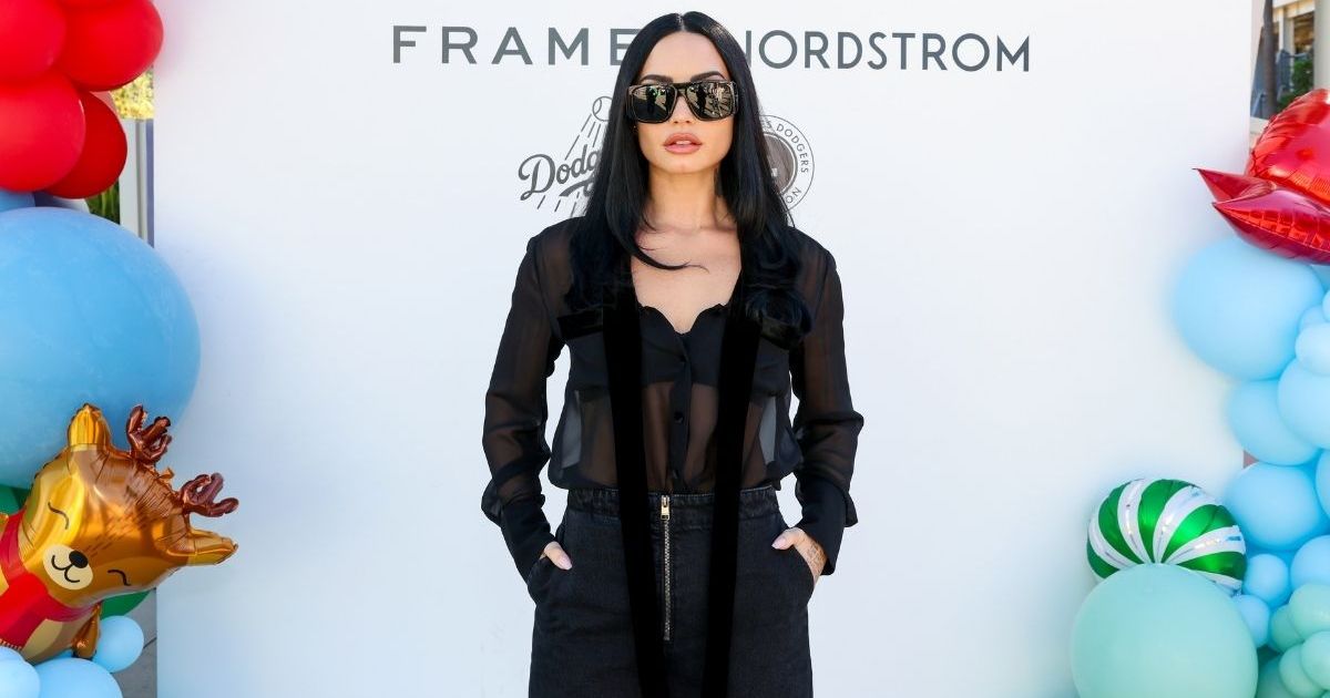 Demi Lovato Slays a Sheer Corset Top Amid Tour Announcement