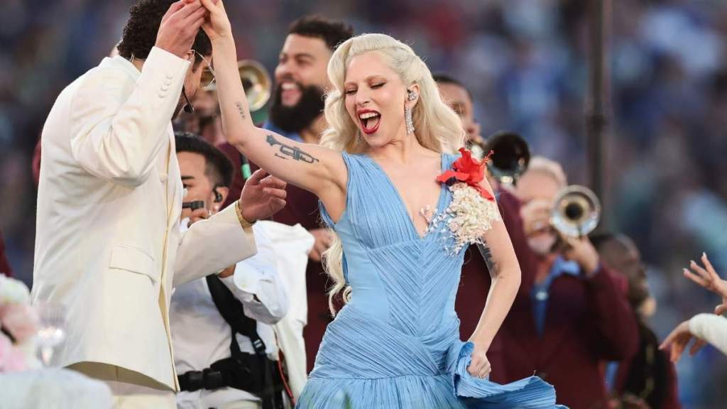 Lady Gaga's Luar Flamenco Dress for Super Bowl Featured Puerto Rico Tribute