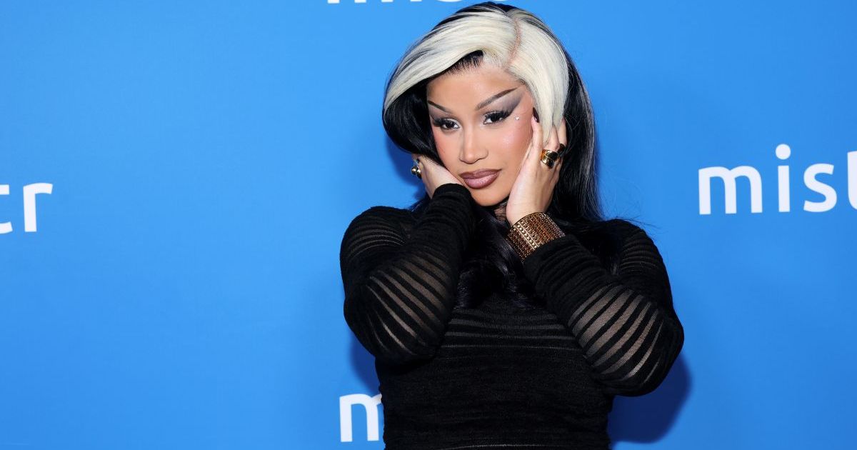 Cardi B’s Minidress Features Bold Cutouts Amid Super Bowl Run