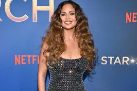 Chrissy Teigen's Fully Sheer New Arrivals Dress Hangs by Just 2 Strings