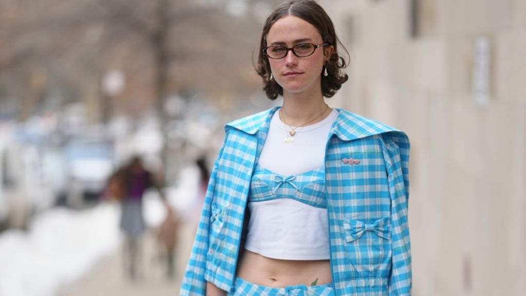 Ella Emhoff’s Sandy Liang Top at NYFW Show Will Remind You of Bikinis