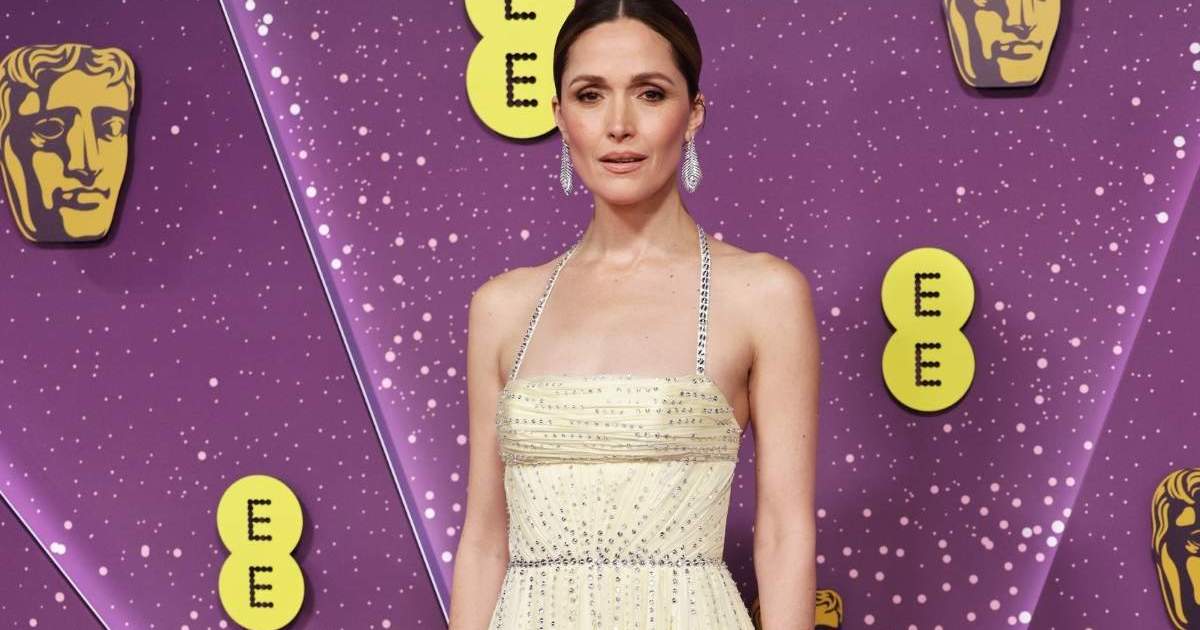 Rose Byrne Turns Heads in 2-String Miu Miu Dress at BAFTAs