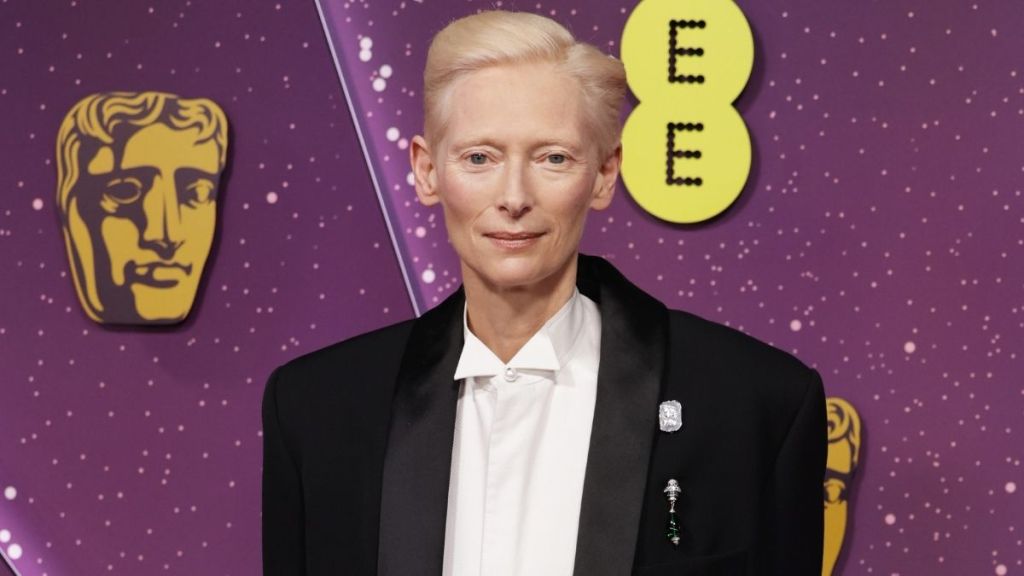 Tilda Swinton’s Boxy Chanel Jacket Steals the BAFTAs Spotlight