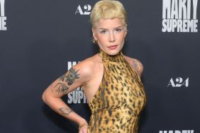 Halsey’s Completely Sheer Lacy Bodysuit Gets Leather Upgrade for Concert