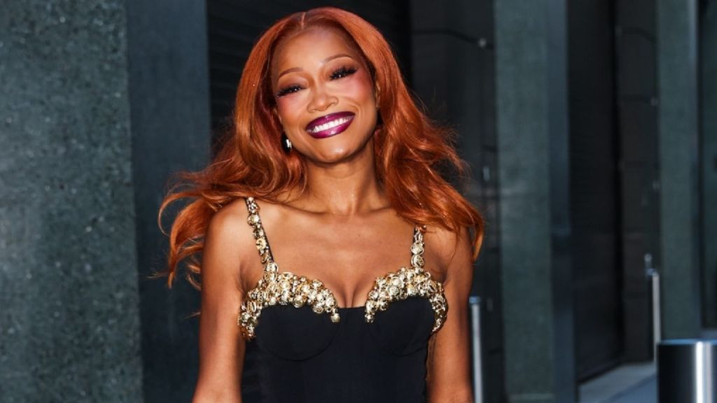 Keke Palmer Channels Y2K Diva in Archival Chanel Crop Top & Capri Pants