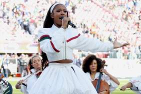 Coco Jones Channels Whitney Houston With Karl Kani Look for Super Bowl