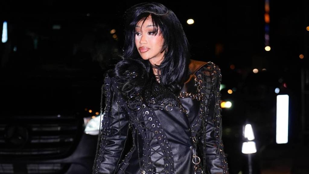 Cardi B’s Sheer Micro Minidress Gets an Upgrade With Thom Solo Boots