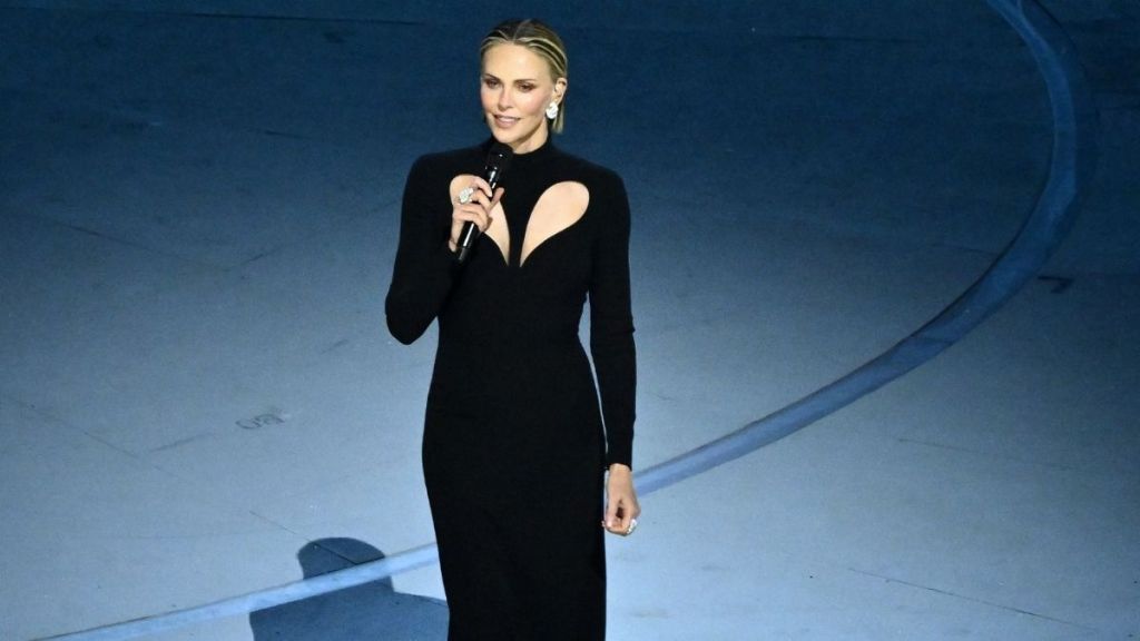 Charlize Theron’s Olympics Dress Features Unmissable Cutouts