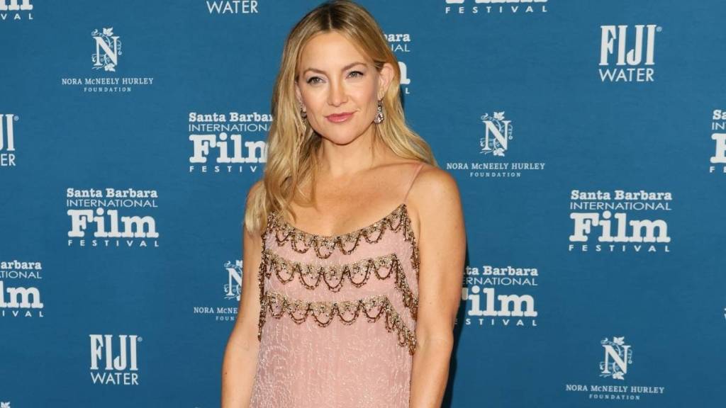 Kate Hudson’s Louis Vuitton Dress Hangs by Only 2 Strings at SBIFF
