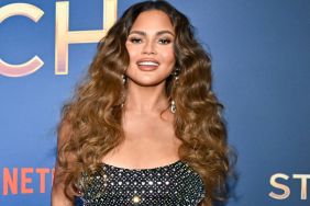 Chrissy Teigen's Bodysuit Gets a Sheer Twist for Netflix Show