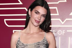 Kendall Jenner's Armani Dress Hanging by 2 Strings Is Beyond Dazzling