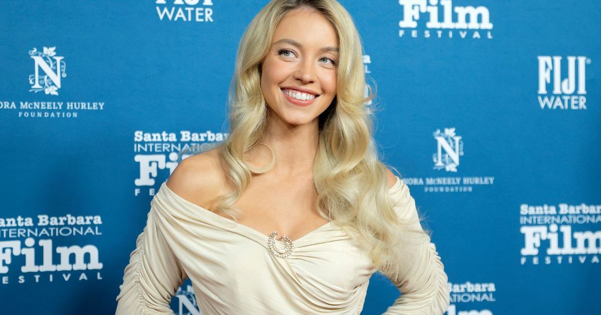 Sydney Sweeney Turns Heads in Off-the-Shoulder Ceil Chapman Gown at SBIFF