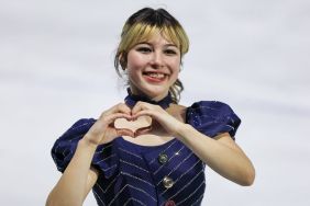 Alysa Liu Ends 2026 Winter Olympics Run in Lisa McKinnon Micro Minidress