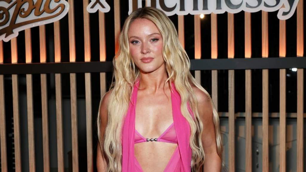 Zara Larsson's Rabanne Micro Minidress Hanging by a String Has Bold Cutout