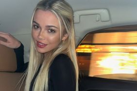 Livvy Dunne Chills on Huge Sofa in a Cami Top After Joining Tom Brady’s Team