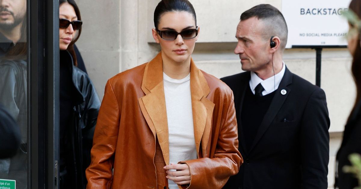 Kendall Jenner’s Fully See-Through Trench Coat Is So Bold for Vogue France