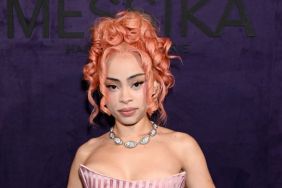 Ice Spice's AndreDNA Bodysuit Has Bold Cutouts for Valentine's Day Party