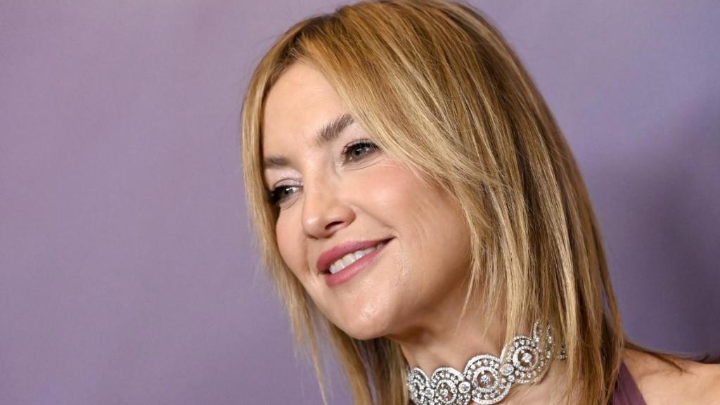 Kate Hudson Turns Heads While Cooking at Home in Blue Bikini