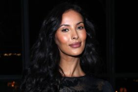 Maya Jama Dances Away in Fully See-Through Diotima Crocheted Dress
