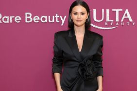 Selena Gomez Styles Corset Top With Charlotte Simone Fur Coat