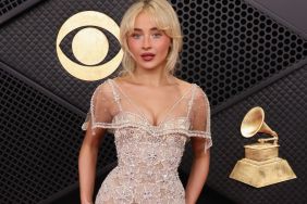 Sabrina Carpenter Drips in Pearls in Sheer Valentino Dress at Grammys