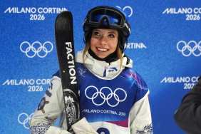 Eileen Gu Competes in Self Designed Custom Anta Outerwear in Olympics