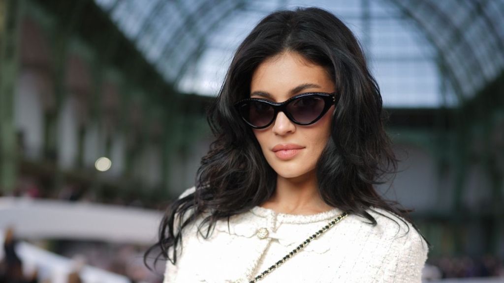 Kylie Jenner Stuns in Cropped Leather Jacket Look Amid New Film