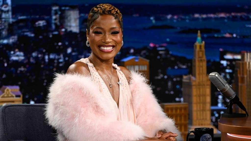 Keke Palmer's Dior Minidress Is So Bold for Jimmy Fallon Show