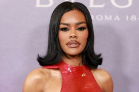 Teyana Taylor Goes Boldly Sculptural in Tamara Ralph Halter Gown