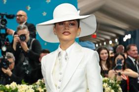 Zendaya Brings Back Pinstripes in Halter Vest for Louis Vuitton