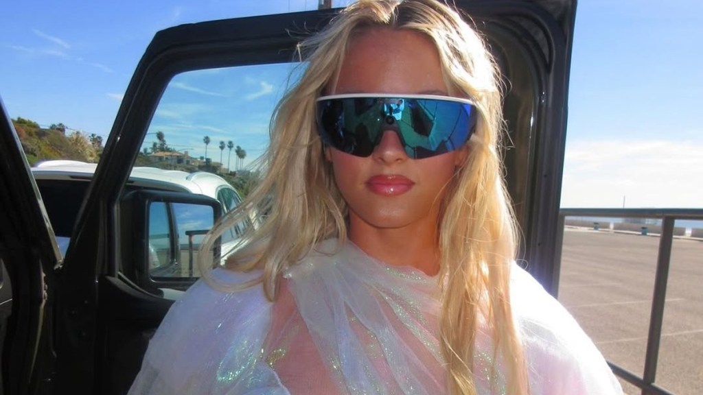 Zara Larsson’s BTS Shoot Features a Completely Sheer Look