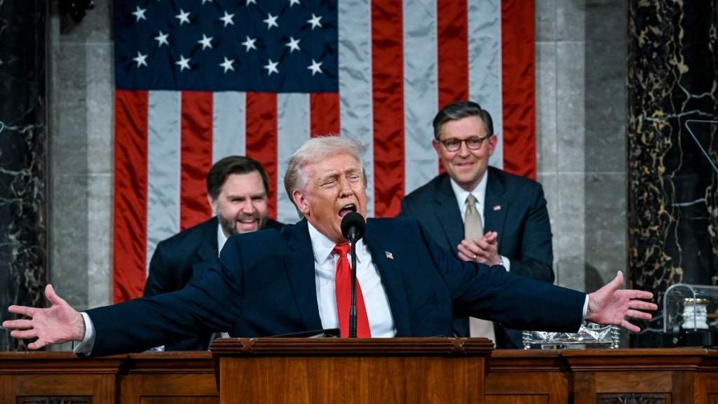 Donald Trump Gets Heckled During State of the Union Address