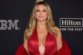 Heidi Klum’s High-Slit Gown Commands Attention at Pre-Grammys Gala