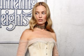 margot robbie corset top instagram