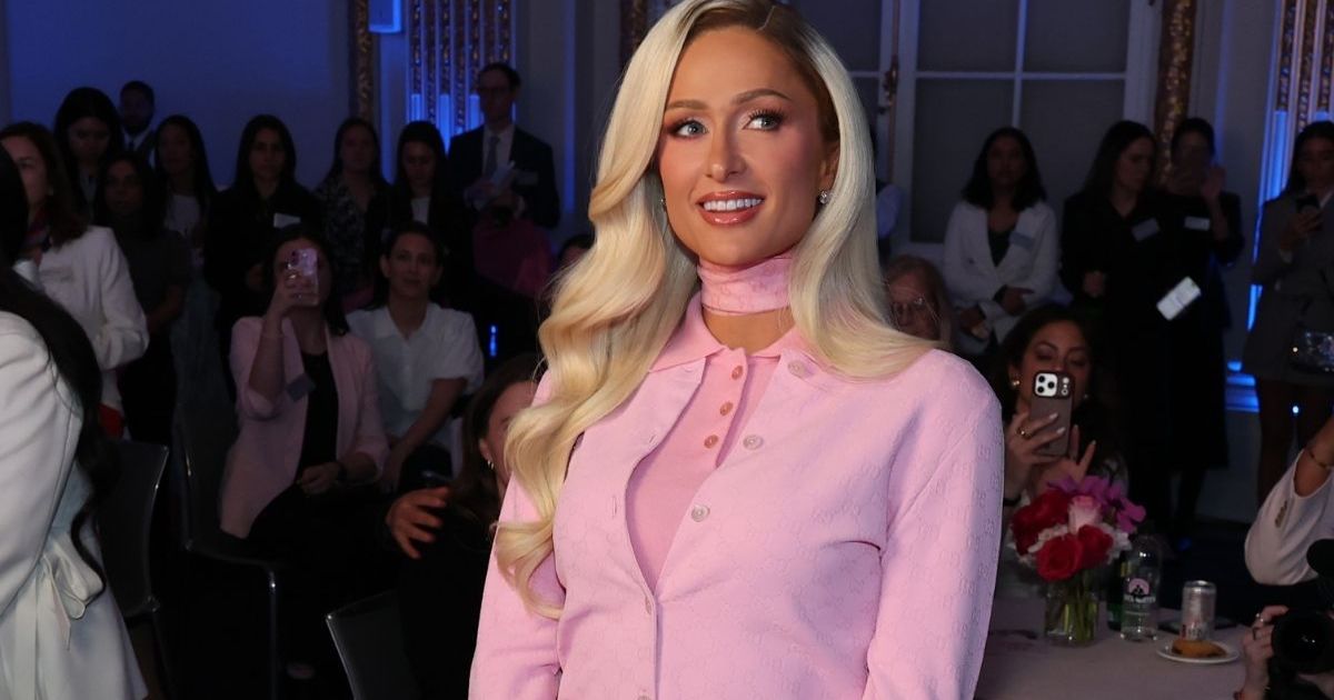 Paris Hilton Brings a Short Cut-Out Dress Look to Her Latest Photos