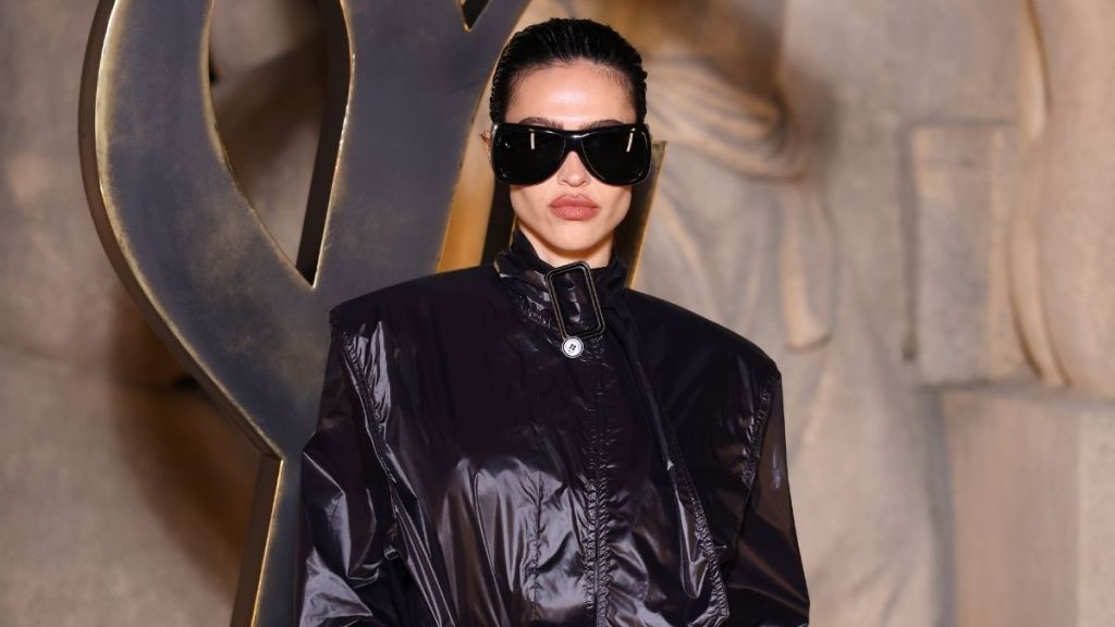 Amelia Gray Elevates Fully Sheer Ann Demeulemeester Top With Chanel Bag